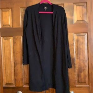 JM Collection Cardigan with Sleeve Detail